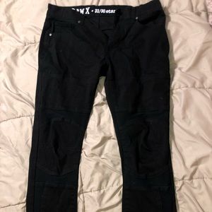 Raw X Men’s black designed jeans